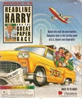 Cover of Headline Harry and The Great Paper Race