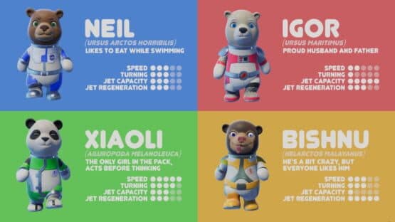 Screenshot of Astro Bears Party