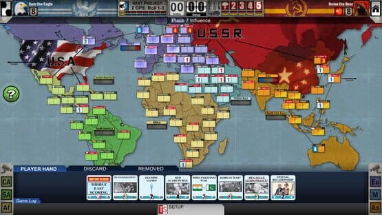 Screenshot of Twilight Struggle