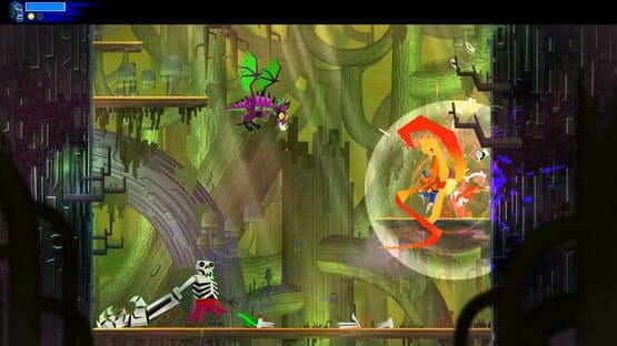 Screenshot of Guacamelee! 2