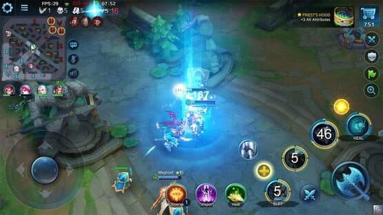 Screenshot of Heroes Evolved