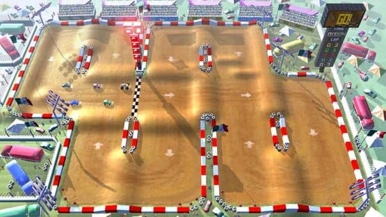 Screenshot of Rock 'N Racing Off Road