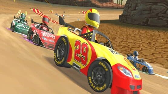 Screenshot of NASCAR Kart Racing