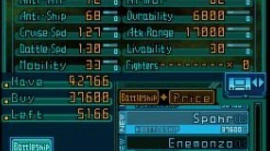 Screenshot of Infinite Space