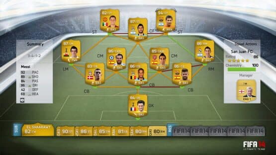 Screenshot of FIFA 14