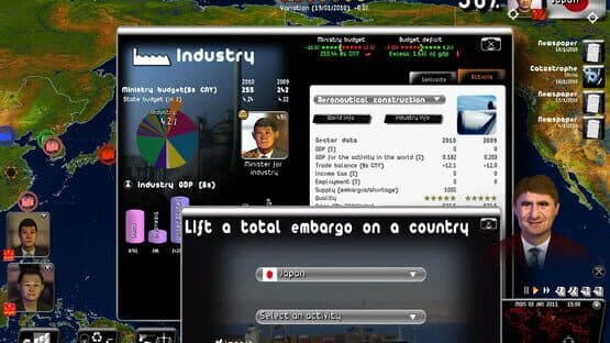 Screenshot of Rulers of Nations