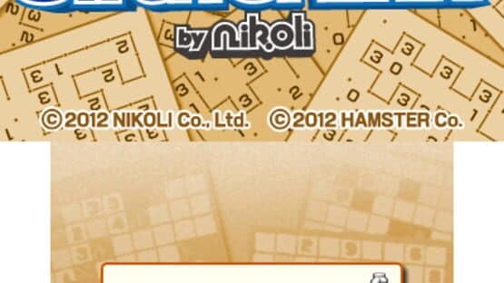 Screenshot of Slitherlink by Nikoli