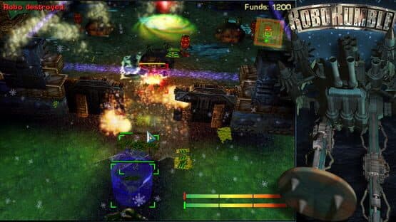 Screenshot of RoBoRumble