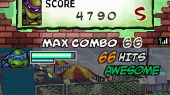 Screenshot of Teenage Mutant Ninja Turtles: Arcade Attack