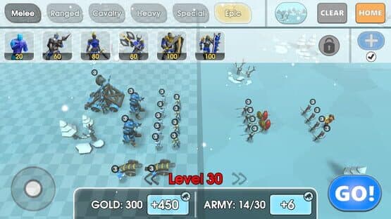 Screenshot of Epic Battle Simulator 2