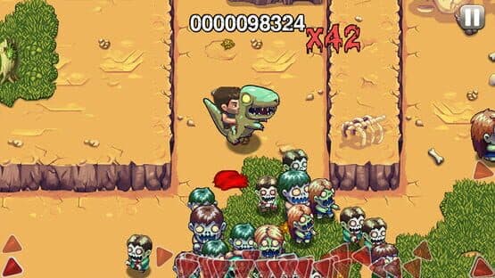 Screenshot of Age of Zombies