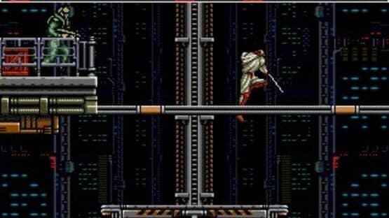 Screenshot of Shinobi III: Return of the Ninja Master