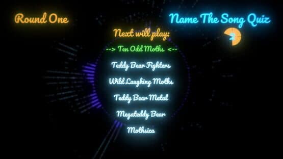 Screenshot of Name the Song Quiz
