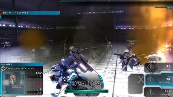 Screenshot of Assault Gunners HD Edition