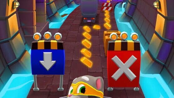 Screenshot of Talking Tom Gold Run
