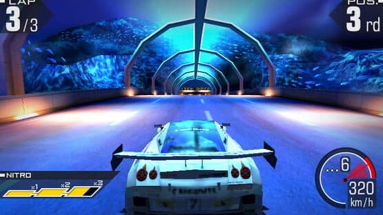 Screenshot of Ridge Racer 3D
