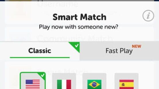 Screenshot of Words With Friends Classic