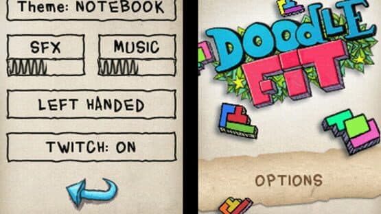 Screenshot of Doodle Fit