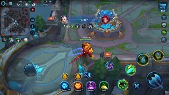 Screenshot of Heroes Evolved