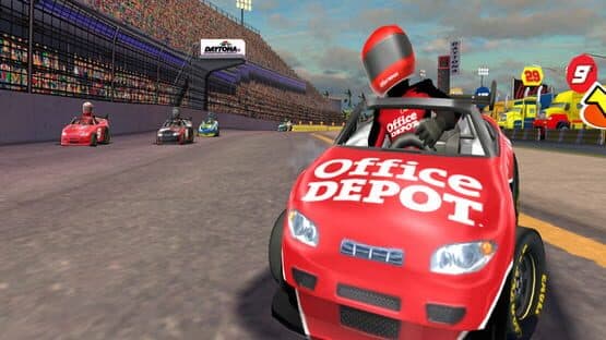Screenshot of NASCAR Kart Racing