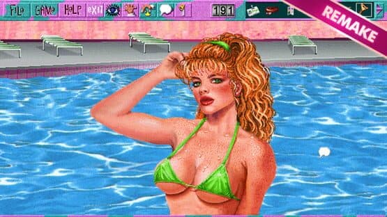 Screenshot of Leisure Suit Larry 6: Shape Up or Slip Out!