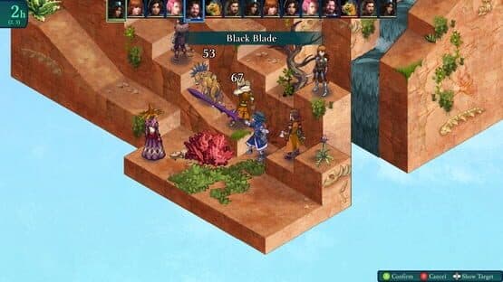 Screenshot of Fell Seal: Arbiter's Mark