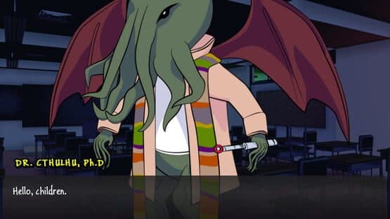 Screenshot of Army of Tentacles: (Not) A Cthulhu Dating Sim