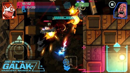 Screenshot of Galak-Z: Varient Mobile