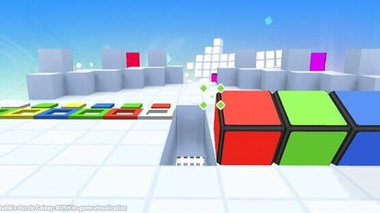 Screenshot of Rubik's Puzzle Galaxy: Rush