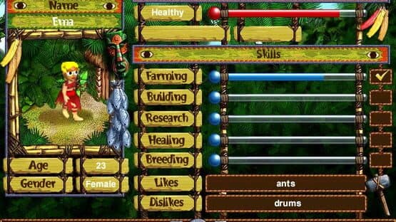 Screenshot of Virtual Villagers: A New Home