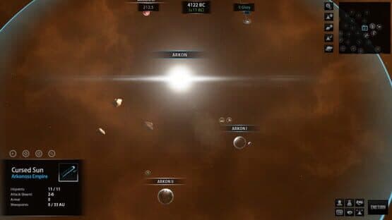 Screenshot of Lords of the Black Sun