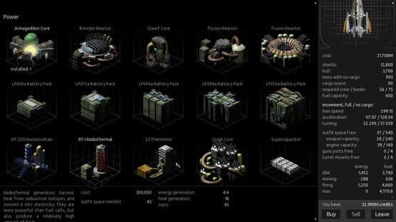 Screenshot of Endless Sky