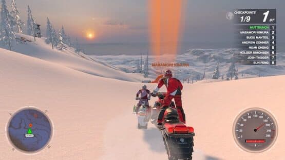 Screenshot of Snow Moto Racing Freedom