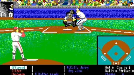 Screenshot of HardBall!
