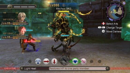 Screenshot of Xenoblade Chronicles