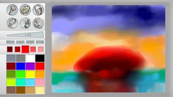 Screenshot of Paint Splash