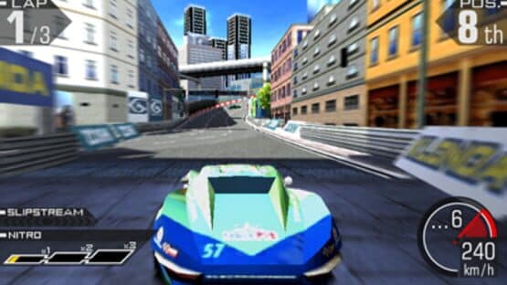 Screenshot of Ridge Racer 3D