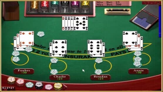 Screenshot of Casino Blackjack
