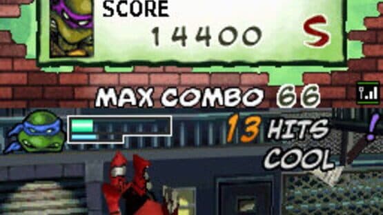 Screenshot of Teenage Mutant Ninja Turtles: Arcade Attack