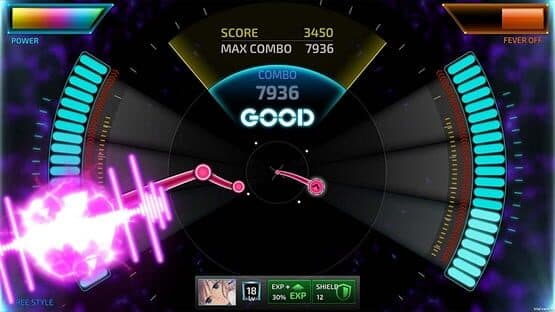 Screenshot of Superbeat: Xonic