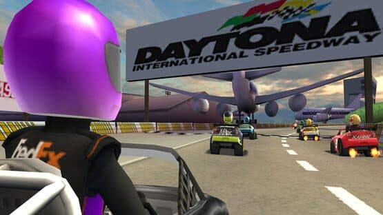 Screenshot of NASCAR Kart Racing