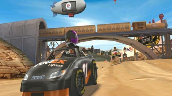 Screenshot of NASCAR Kart Racing