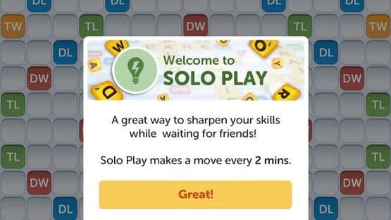 Screenshot of Words With Friends Classic