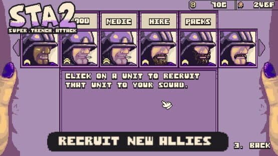Screenshot of Super Trench Attack 2