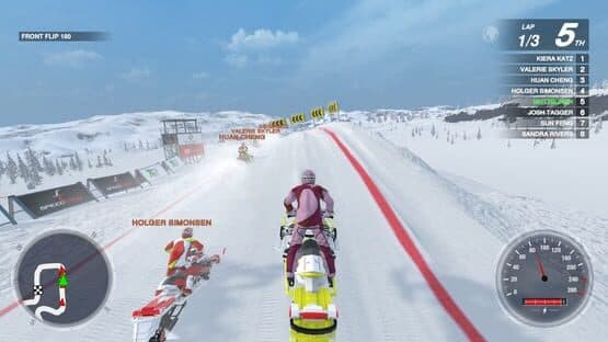 Screenshot of Snow Moto Racing Freedom