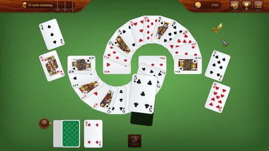 Screenshot of Solitaire Club