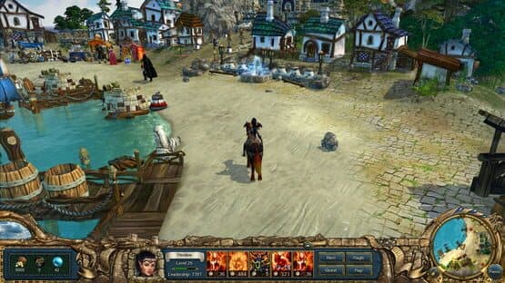 Screenshot of King's Bounty: Dark Side