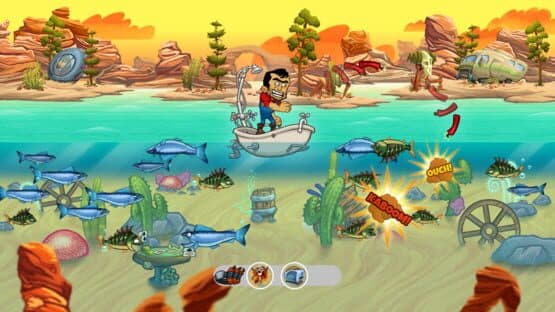 Screenshot of Dynamite Fishing: World Games