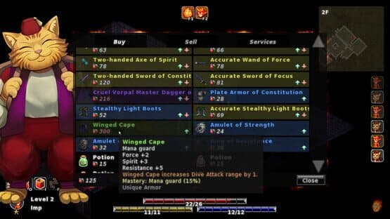 Screenshot of MidBoss