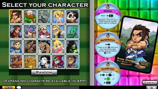 Screenshot of Puzzle Strike